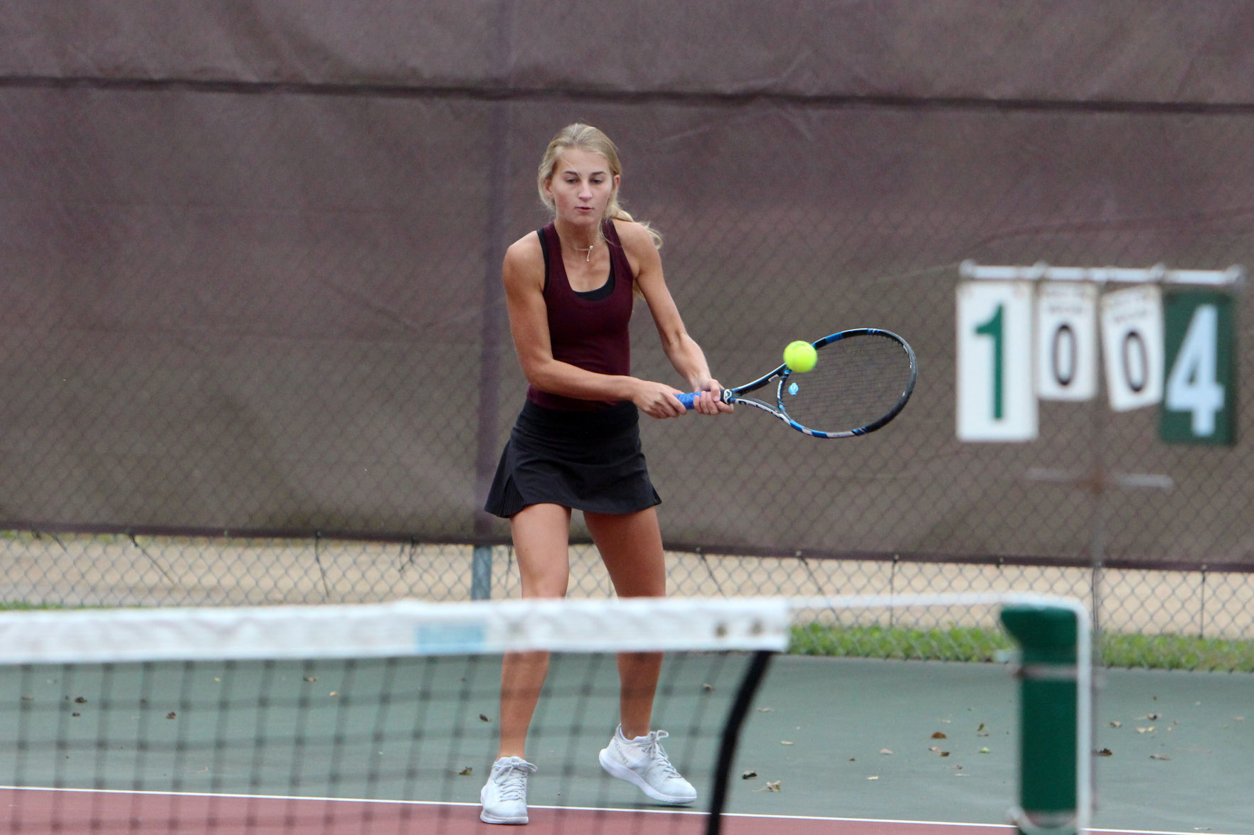 Altoona at Menomonie girls tennis 10-3-19